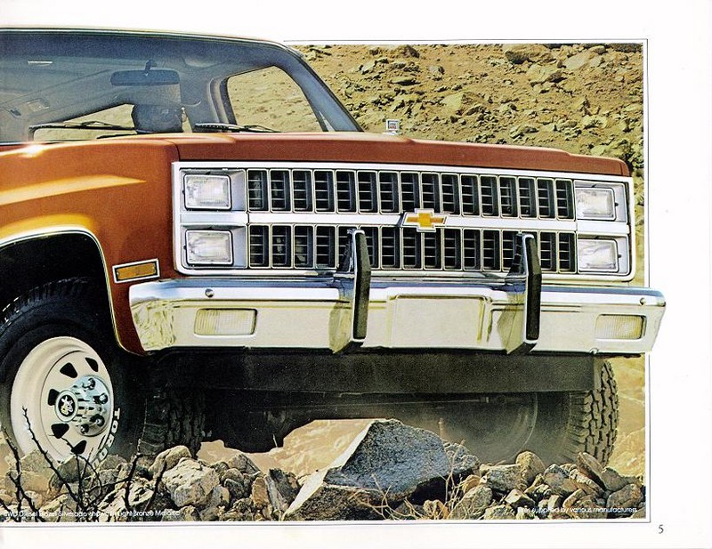 1982 Chevrolet Blazer Brochure Page 1